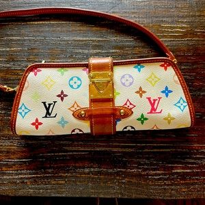 Louis Vuitton Multicolor Monogram Clutch